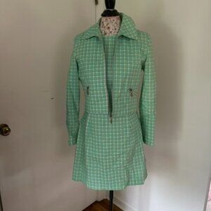 Two Piece Set: Matching Dress and Jacket